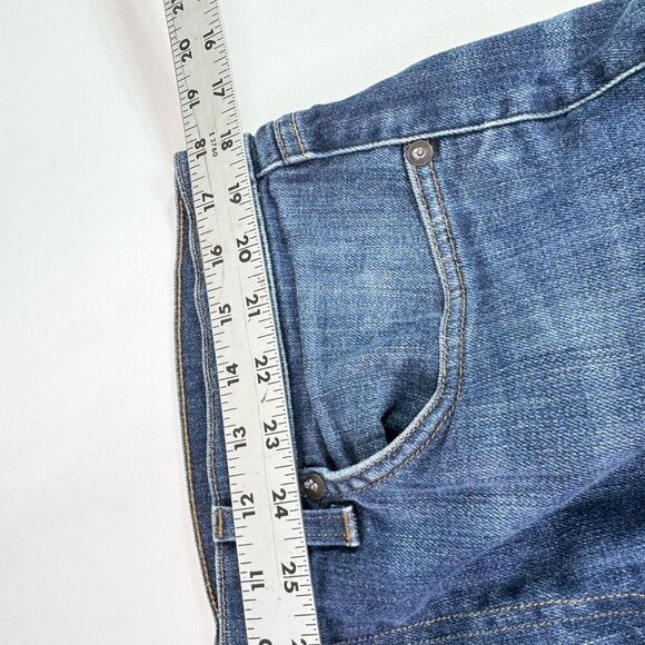 J Brand Jeans Mens 36x31 Blue Kane Dark Wash Denim Straight - Picture 8 of 11